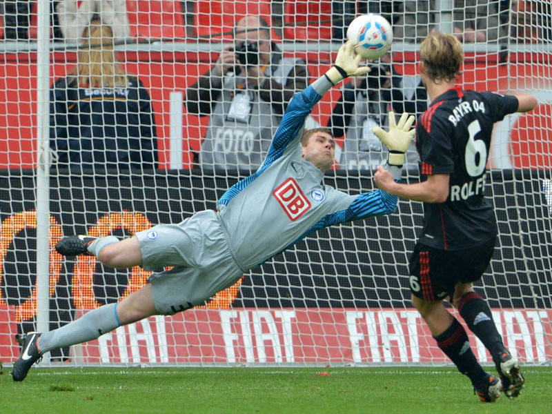 Thomas Kraft (Hertha BSC), Simon Rolfes (Bayer Leverkusen)