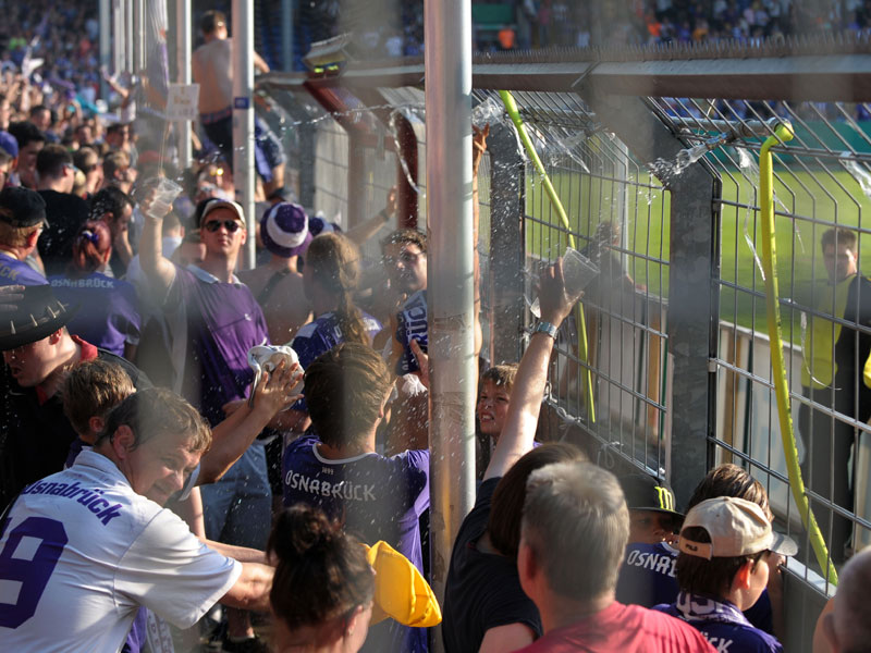 Fans in Osnabr&#252;ck