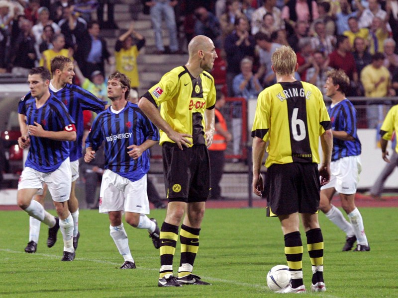 22.08.2005: 1. Runde 1:2 bei Eintracht Braunschweig