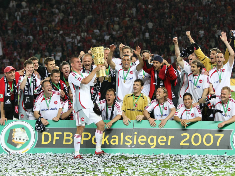 Ein Schock, ein Schuss, eine Party Club feiert Pokalsieg 2007 DFB