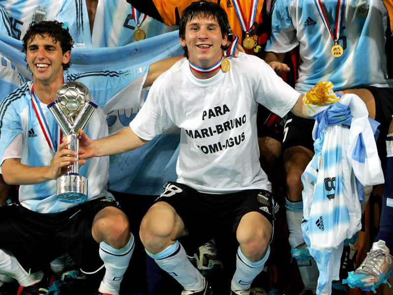 Campeones! Messi mit dem WM-Titel.