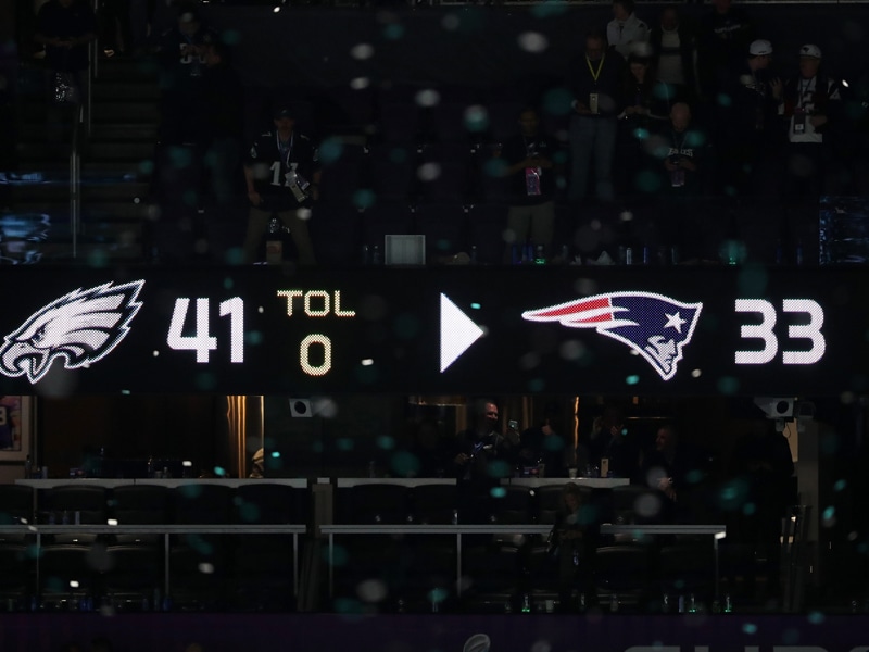 Philadelphia Eagles vs. New England Patriots