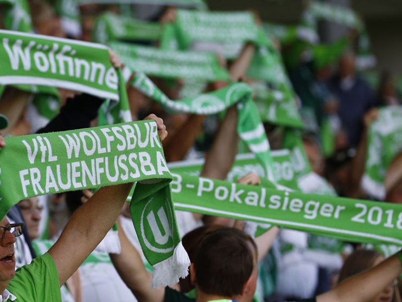 Anh&#228;nger des VfL Wolfsburg