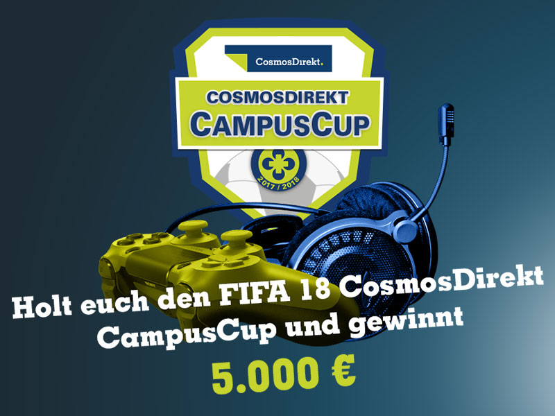 Start des CosmosDirekt CampusCups! Alle Termine im Überblick.