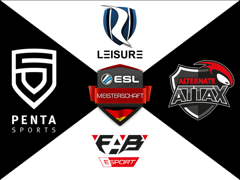 Die Teams LeiSuRe, ALTERNATE aTTaX, FAB Games und PENTA Sports sind für die Finalrunde qualifiziert.