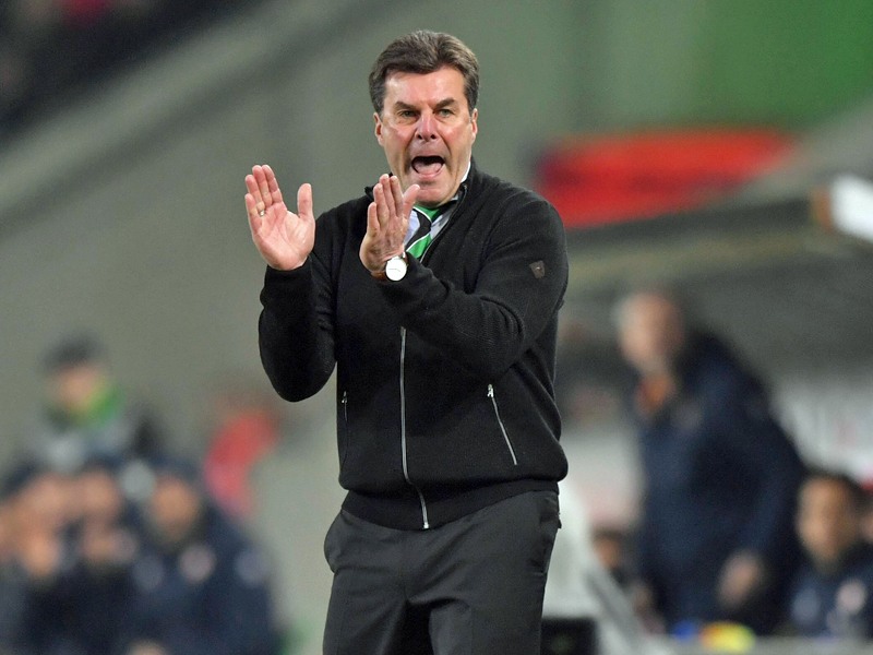 Auf geht's, Jungs! Dieter Hecking und die Borussia wollen den Spieß in Florenz umdrehen.