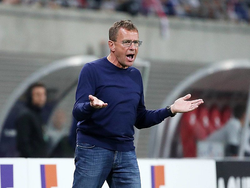 Zum EL-Auftakt setzte es eine Niederlage: RB-Coach Ralf Rangnick.