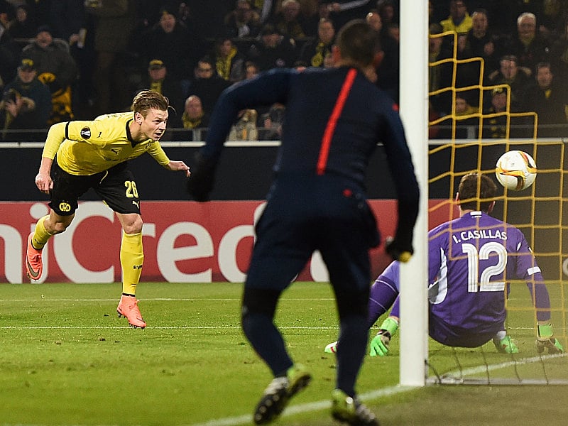Lukasz Piszczek und Iker Casillas