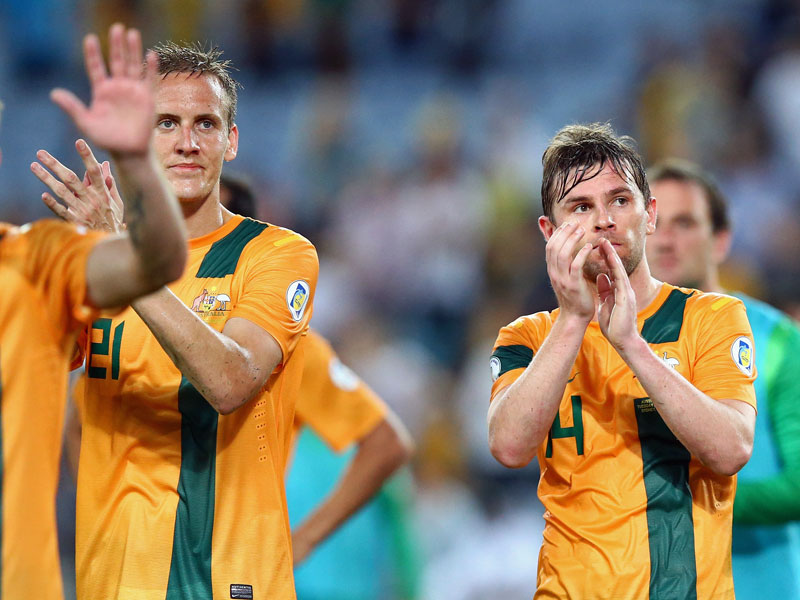 Den Punkt gesichert: Der Australier Brett Holman (re.) zeichnete für das 2:2 verantwortlich.