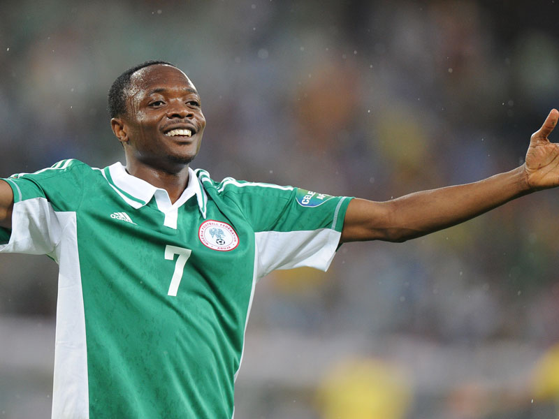 Schütze des Goldenen Tores in Nairobi: Nigerias Ahmed Musa.