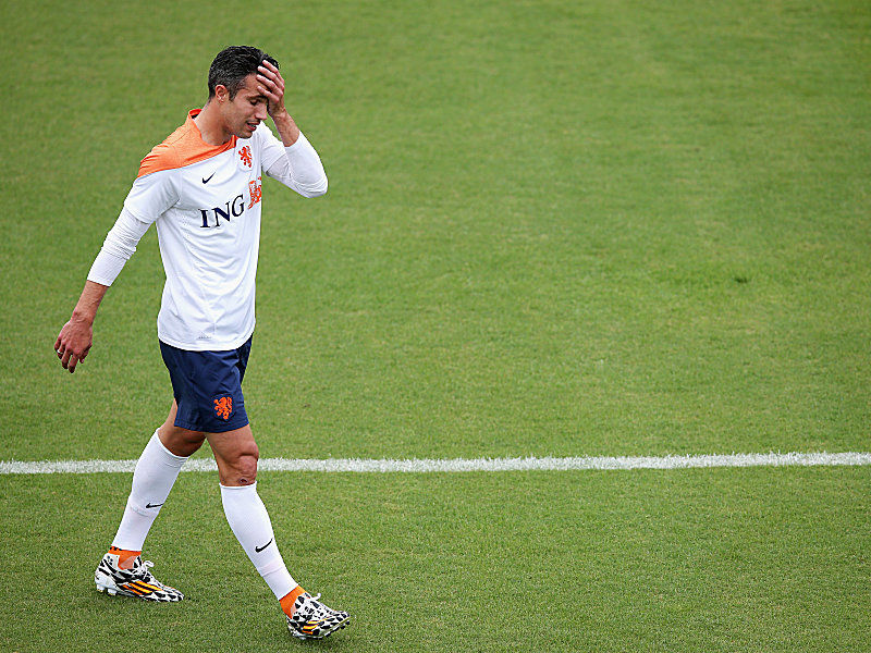 Bedauert das englische Aus: Robin van Persie.