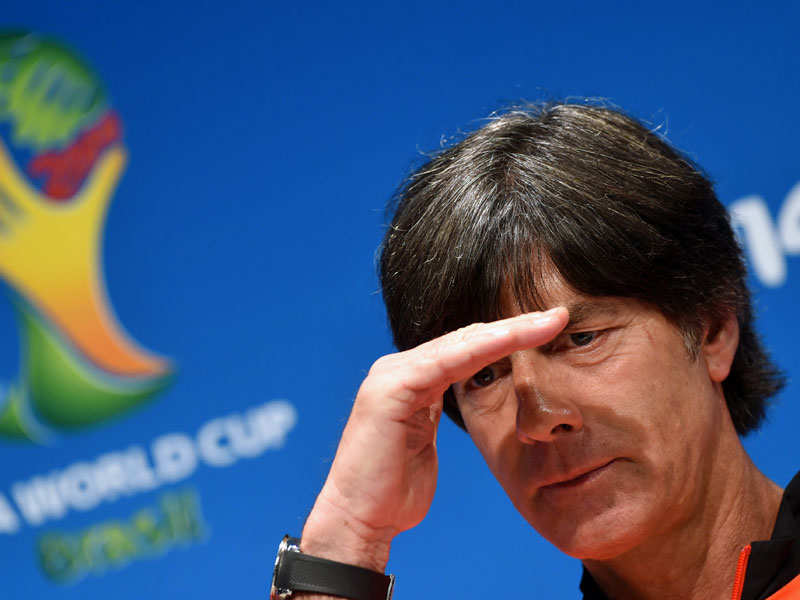 Optimistischer Blick Richtung Viertelfinale: Bundestrainer Joachim Löw.