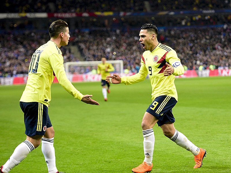 James und Radamel Falcao