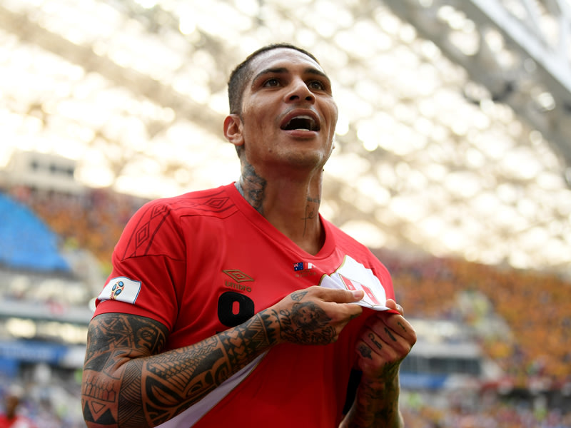 "Wir haben gezeigt, dass Peru mit jedem mithalten kann": Matchwinner José Paolo Guerrero.