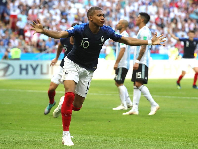 War beim Weiterkommen gegen Argentinien der entscheidende Mann: Frankreichs Kylian Mbappé.