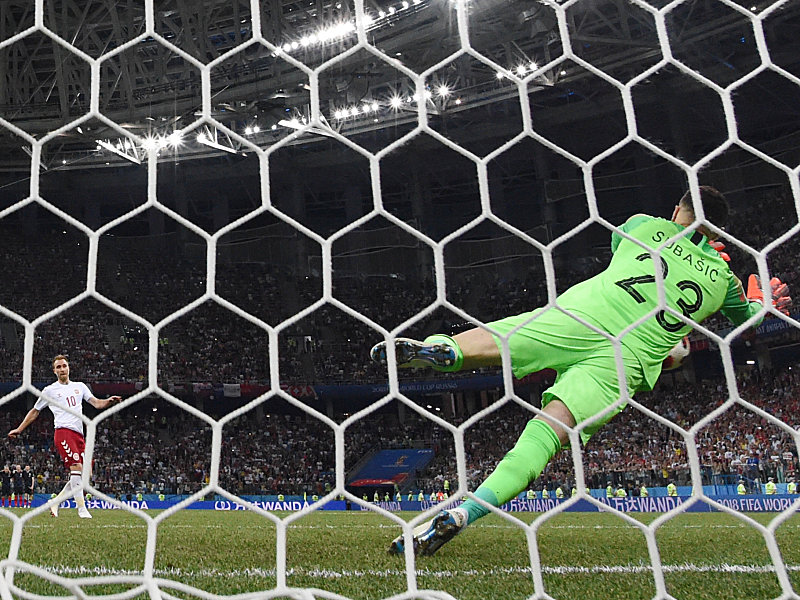 Wurde für Kroatien zum Spieler des Spiels: Danijel Subasic (re.).