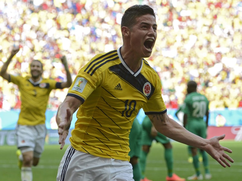 Brachte Kolumbien in die Spur: James Rodriguez.
