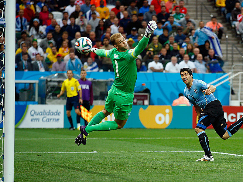 Luis Suarez trifft zum 1:0
