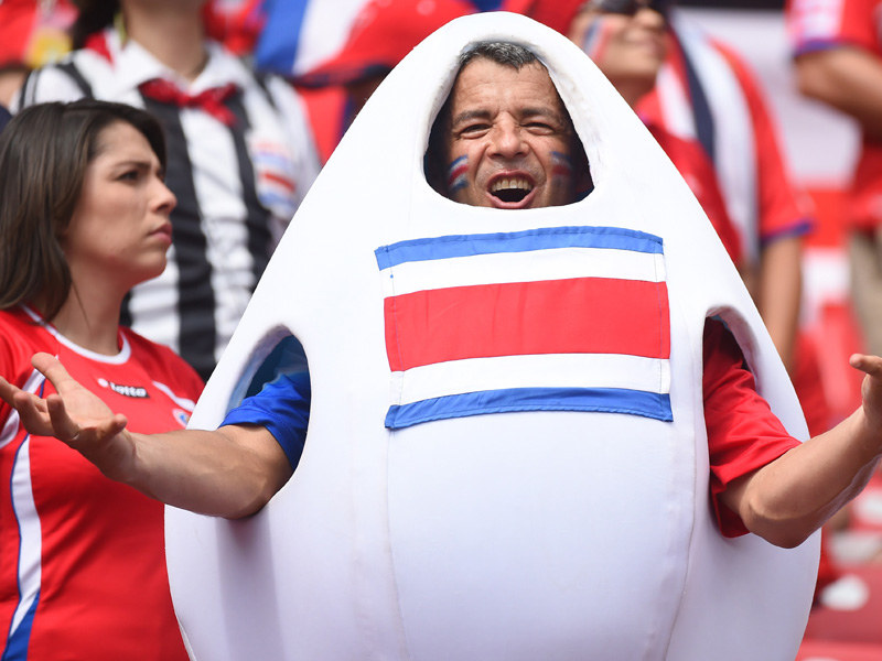Überraschungsei Costa Rica wollte auch gegen Italien eine Sensation landen.