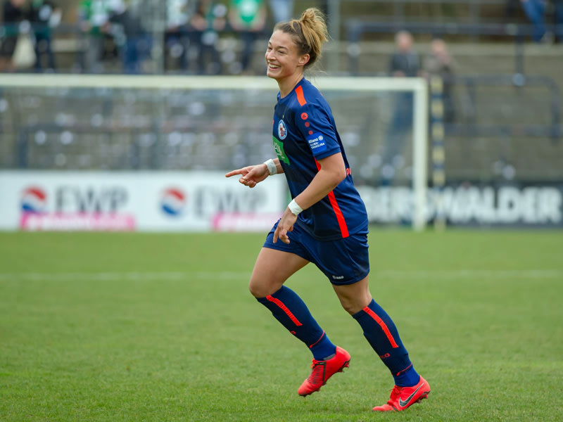 Bald im Trikot des VfL Wolfsburg: Felicitas Rauch.
