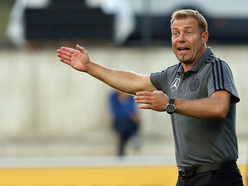 Hatte den Sieg gegen Irland gefordert: U-19-Nationaltrainer Frank Kramer.