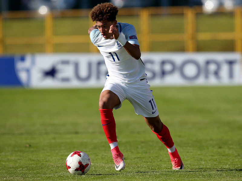 Starker Einstand bei der U-17-WM: Jadon Sancho.