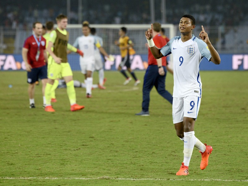 Er führte die englische U 17 im Alleingang ins WM-Finale: Angreifer Rhian Brewster.