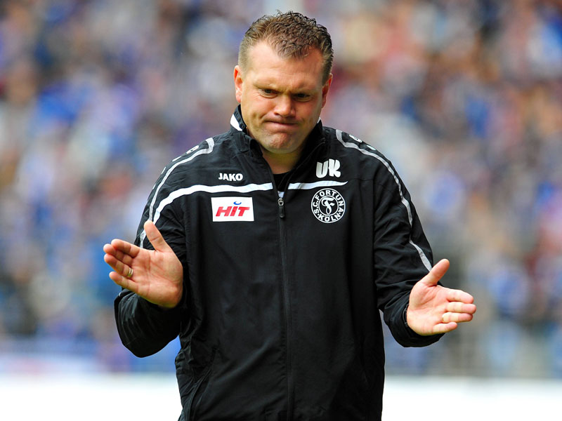 Anlaufschwierigkeiten in der 3. Liga: Fortuna Kölns Trainer Uwe Koschinat.