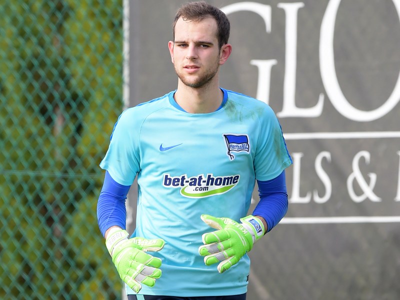 Reiste vorzeitig aus dem Hertha-Trainingslager in Belek ab: Torhüter Marius Gersbeck.