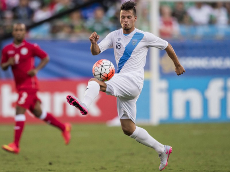 Statt Abstiegskampf: Chemnitz' Stefano Cincotta im Trikot der Nationalelf Guatemalas.