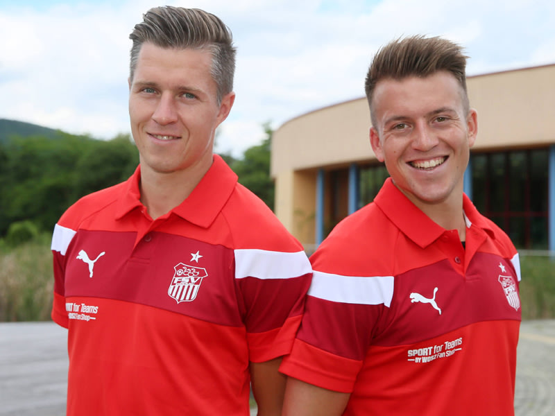 Wagten den Schritt von Erfurt nach Zwickau: Christoph (li.) und Patrick Göbel.