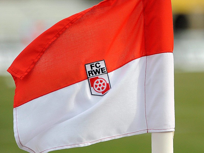 Sportlich und wirtschaftlich in Schwierigkeiten: Drittligist Rot-Weiß Erfurt.