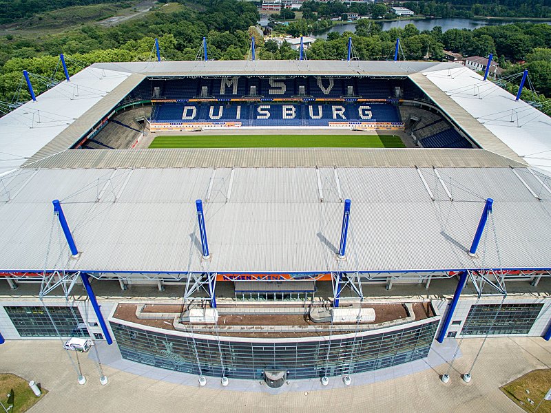 Die "Schauinsland-Reisen-Arena" in Duisburg