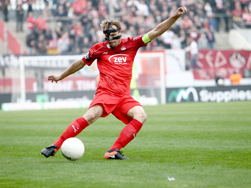 Kommt in dieser Saison nicht mehr zum Einsatz: Zwickaus "Maskenmann" Toni Wachsmuth.