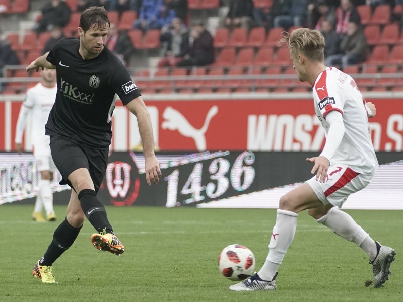 Nick Proschwitz (li.) und Bentley Bexter Bahn