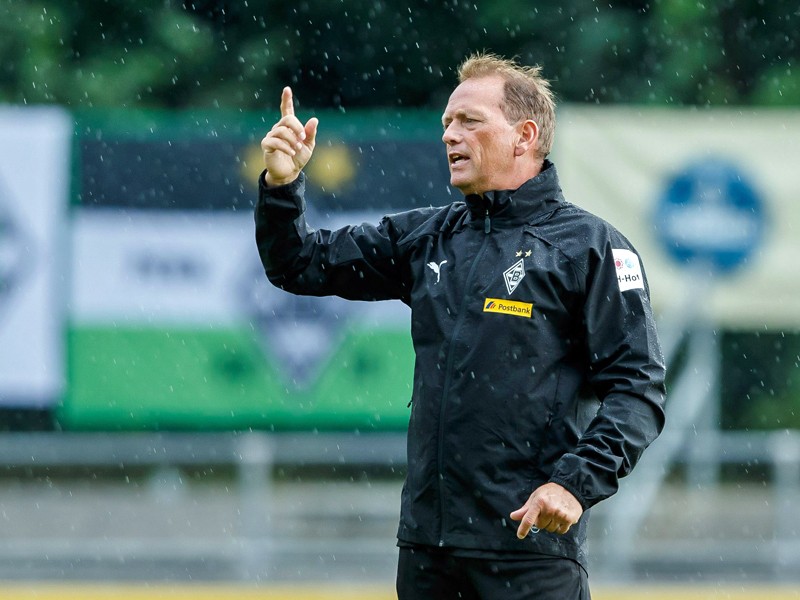 Er würde sich über einen Aufstieg der Preußen freuen: Gladbachs Co-Trainer Dirk Bremser.