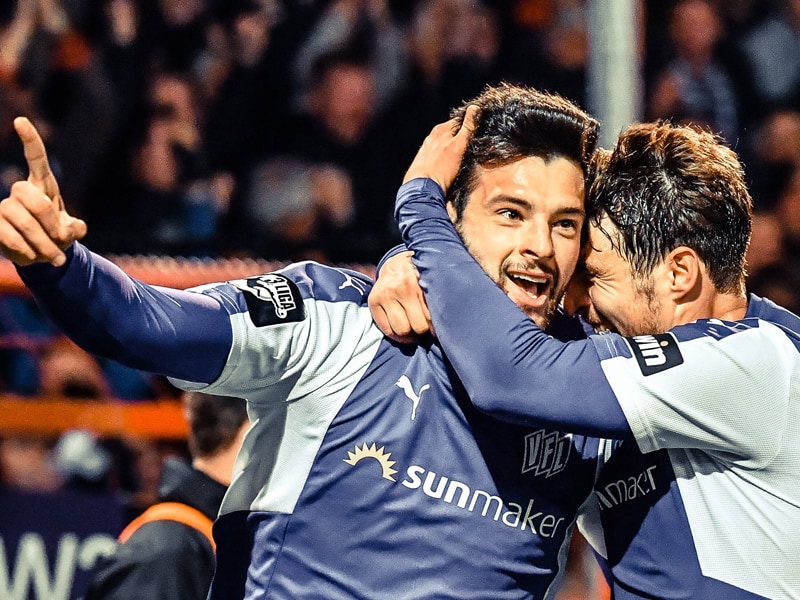 In die Heimat: Angreifer Luca Pfeiffer (links) wechselt vom VfL Osnabrück zu den Würzburger Kickers.