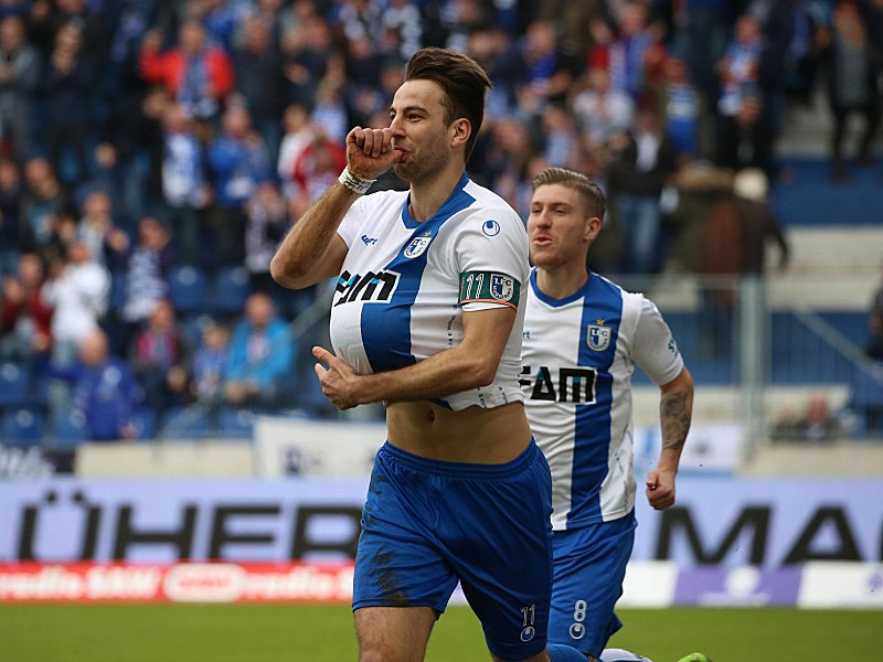 Einer von sechs FCM-Torschützen: Christian Beck.