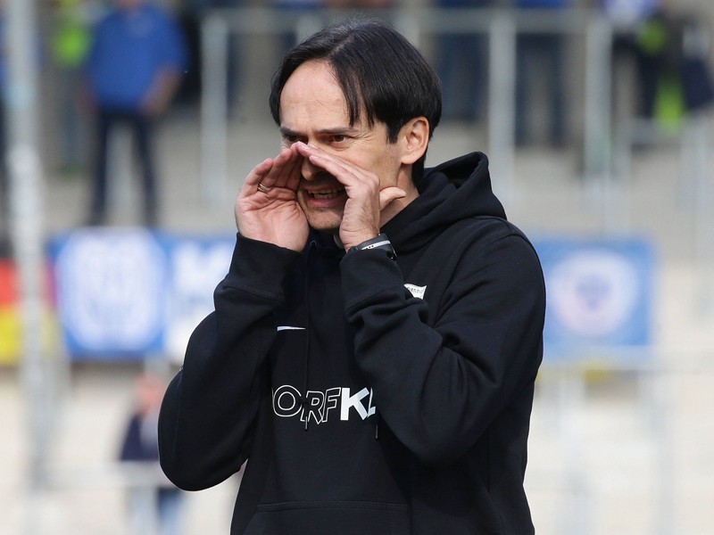 Großaspachs Trainer Florian Schnorrenberg