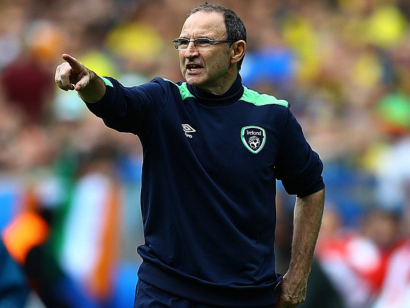 Sieht keinen Grund zum Trübsal blasen: Irlands Trainer Martin O'Neill.