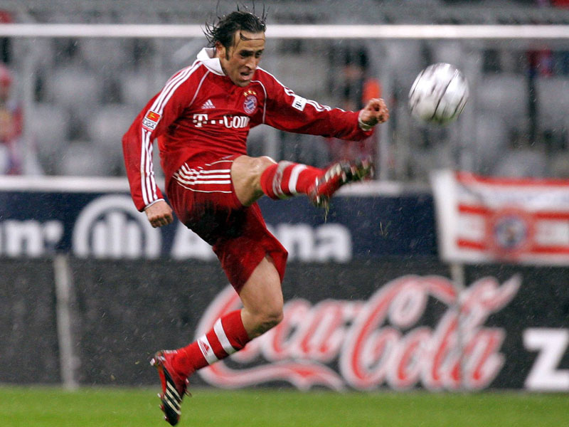 Wiedersehen mit Felix Magath: Ali Karimi.