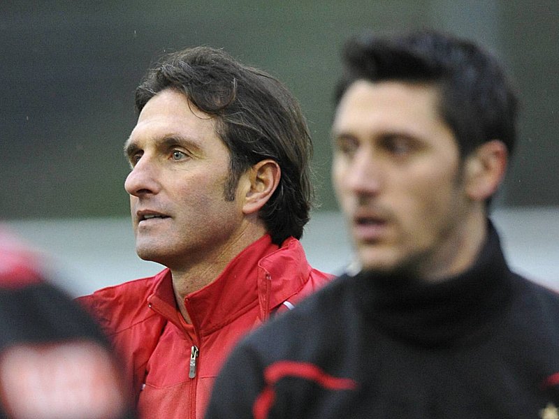 Bruno Labbadia und Ciprian Marica