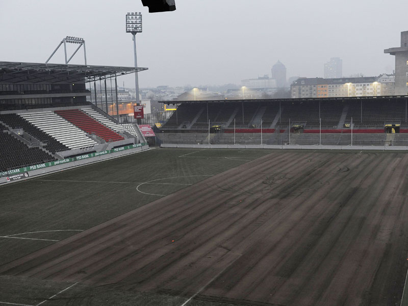 Das Millerntor-Stadion in Hamburg