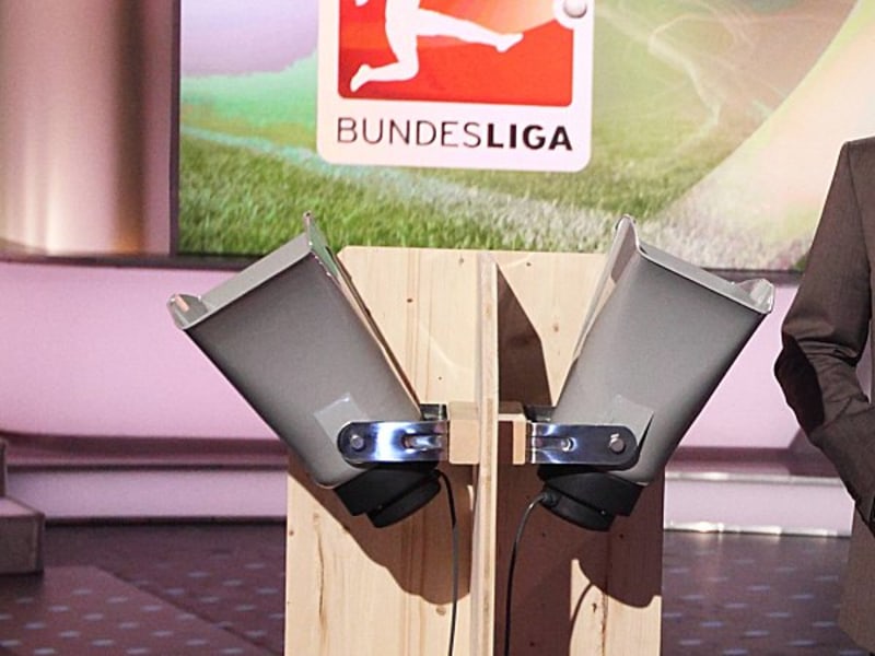 Eigentümliche Konstruktion: Die Lautsprecher aus Hoffenheim.