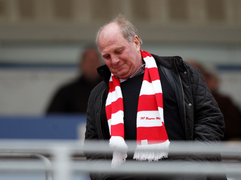 "... erst dann sage ich: Chapeau": Bayern-Präsident Uli Hoeneß.