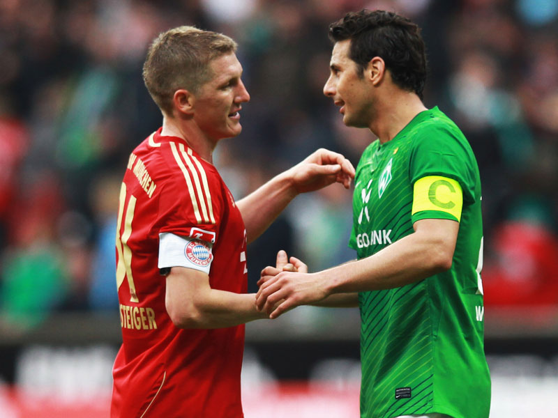 Bald wieder in einem Team? Bastian Schweinsteiger und Claudio Pizarro (re.)