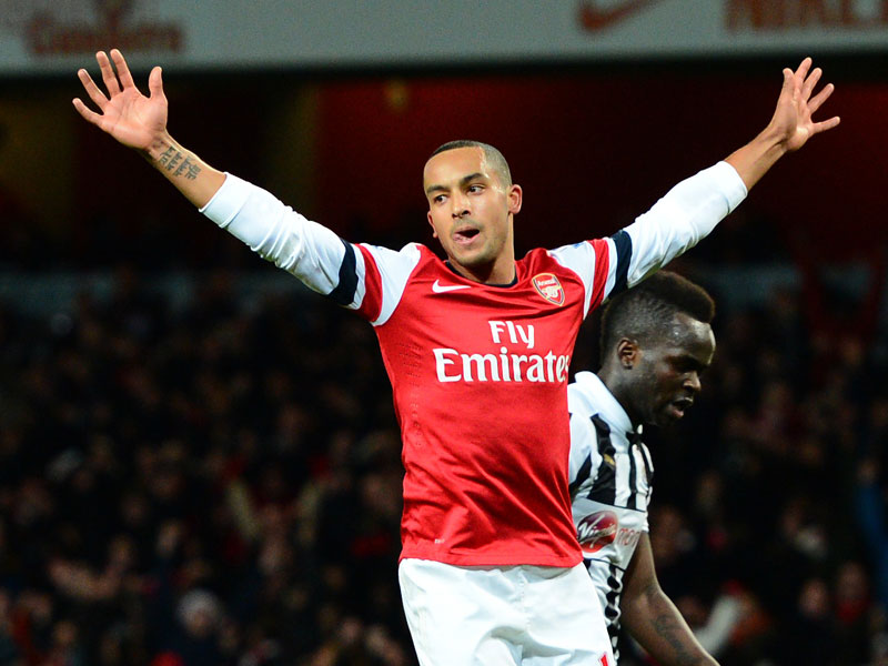 Jubelt auch weiterhin für die Gunners: Theo Walcott.