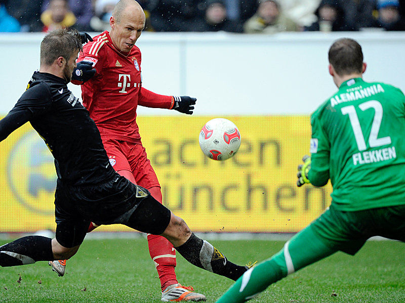Schlug zweimal am Tivoli zu: Arjen Robben.