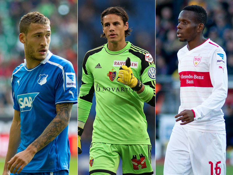 Fabian Johnson, Yann Sommer und Ibrahima Traoré