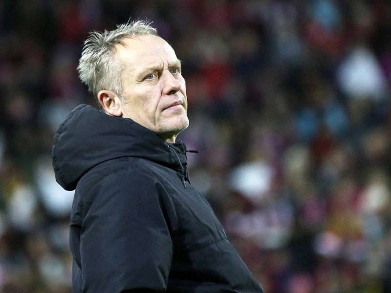 "Langfristig ist es in der Schwarzwaldstraße unmöglich": Freiburgs Trainer Christian Streich.
